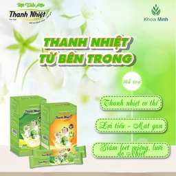 [KMD00201] Bột thảo mộc Thanh Nhiệt free sugar(hộp 10 gói x8g)